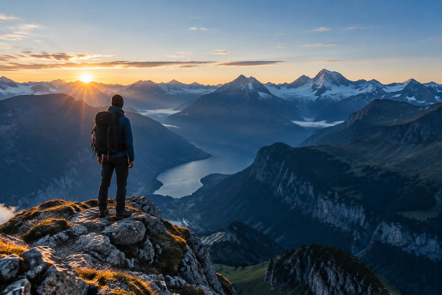 Mountain travel website sample